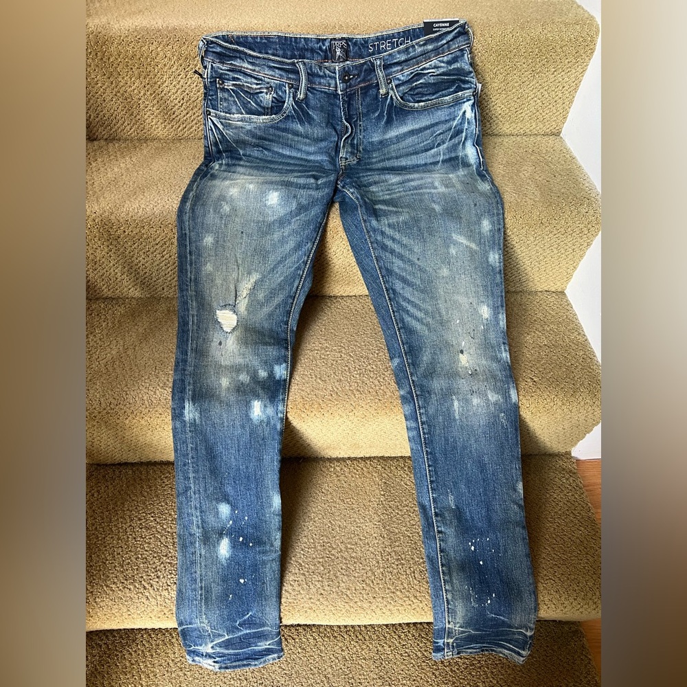 PRPS Blue Distressed Men's Jeans